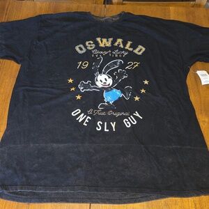 Oswald Graphic T-Shirt in Black XXL